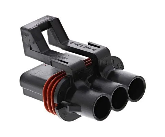 63-8001-48　Delphi Metri-Pack 280 Series, 1 Row 3 Way Cable Mount Socket Connector, with Crimp Termination Method　12040977