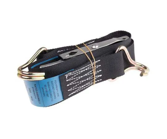 63-7767-93　RS PRO 4m Clawhook Webbing Strap, 45mm Wide, 600kg Breaking Strain　729-3117