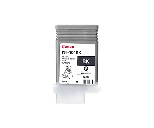 61-0515-67　［Discontinued］Canon Genuine Ink Cartridge PFI-101BK (Black)　0883B001