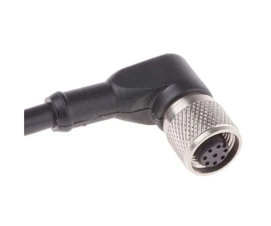 63-8053-01　RS PRO Right Angle M12 to Unterminated Cable assembly, 5 Core 5m Cable　877-1053