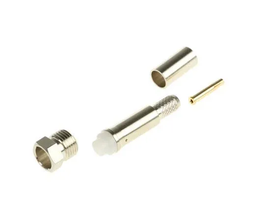 63-7779-66　RS PRO Straight Cable Mount FME Connector, jack, Crimp Termination, 50Ω 0 → 900MHz, RG58/U　738-5727