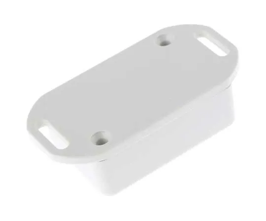 63-7786-79　Hammond 1551FL, ABS Enclosure, IP54, Flanged, 50 x 35 x 20mm　1551GFLGY