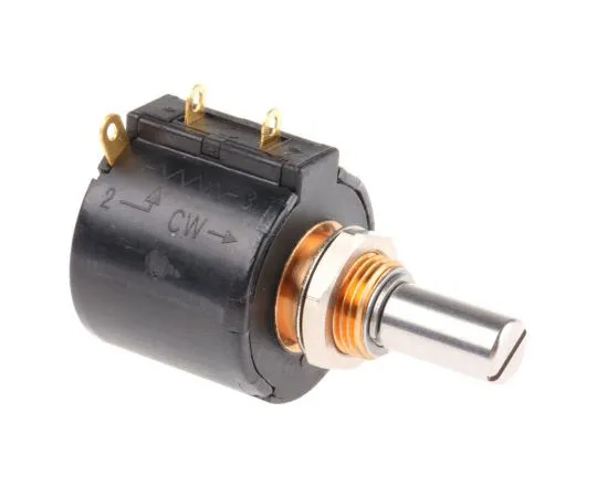 63-7957-41　Bourns 1 Gang 10 Turn Rotary Wirewound Potentiometer with a 6.35 mm Dia. Shaft, 10kΩ, ±3%, 2W, Linear 3549S-1AG-103A　3549S-1AG-103A