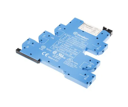 63-7966-12　Finder39 Series SPDT Relay Interface Module DIN Rail, 6V ac/dc Coil, 6A　39.41.0.006.5060