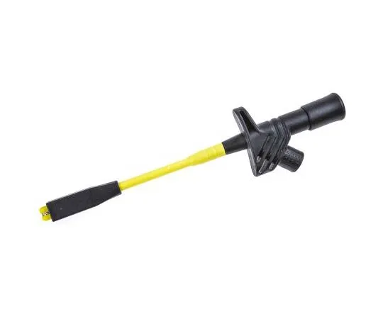 63-7797-51　Hirschmann Test & Measurement 20A Black Grabber Clip, 1kV Rating - 8.3mm Tip Size, 4mm Probe Socket Size　972308100