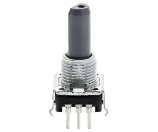 63-7769-41　Alps Alpine 12 Pulse Incremental Mechanical Rotary Encoder with a 6 mm Flat Shaft (Not Indexed), Through Hole　EC12E1220813