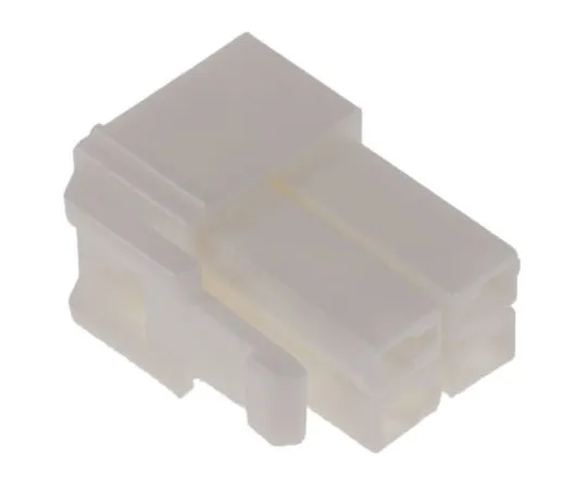 63-8025-88　JST HLP Male Connector Housing, 3.96mm Pitch, 4 Way, 2 Row　HLP-04V