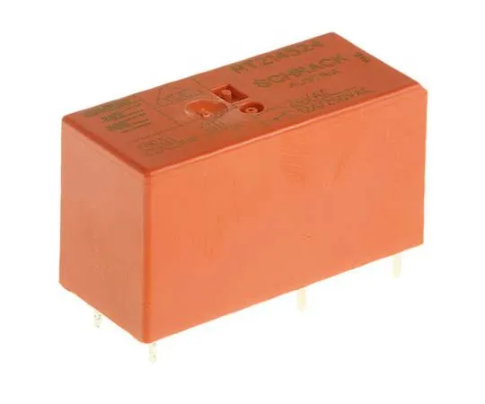 63-7750-10　TE ConnectivityRT1 SPDT Non-Latching Relay PCB Mount, 24V ac Coil, 12A　RT214524