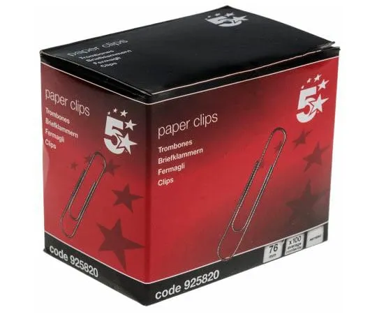 63-7967-54　RS PRO Metal Paperclip x100　777-7690