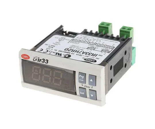 63-7971-70　Carel IR33 Panel Mount PID Temperature Controller, 76.2 x 34.2mm, 4 Output SSR, 115 → 230 V ac Supply Voltage　IR33A7HR20