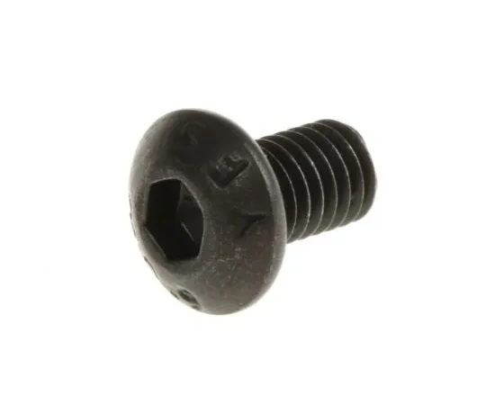 63-8027-99　RS PRO M3 x 5mm Hex Socket Button Screw Black, Self-Colour Steel　822-9094