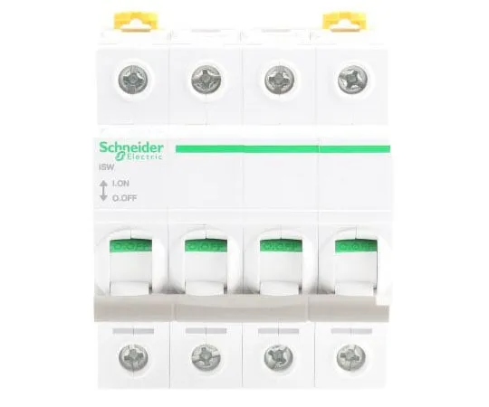63-7988-40　4 Pole DIN Rail Non F***d Isolator Switch, 4NO, 125 A, IP20　A9S65492