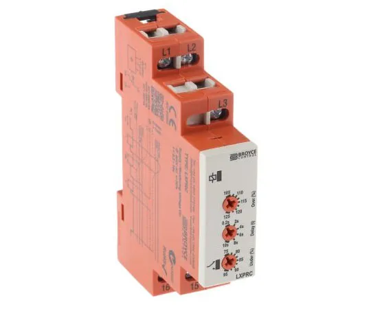 63-8042-25　Broyce Control L-Series Phase, Voltage Monitoring Relay With SPDT Contacts, 400 V ac　LXPRC 400V