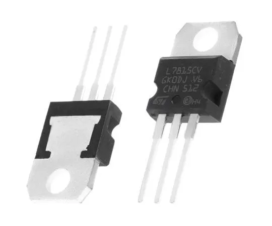 63-7990-67　STMicroelectronics, 15 V Linear Voltage Regulator, 1.5A, 1-Channel 3-Pin, TO-220 L7815CV-DG　L7815CV-DG
