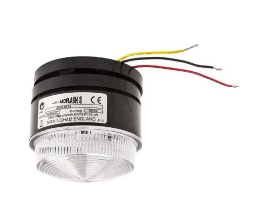 63-7759-85　LED, Multiple Effect Beacon LED 80 Series, Red, Surface Mount, 10 → 100 V dc　LED80-02-02