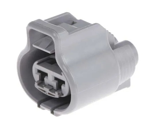 63-7757-25　TE Connectivity .187 Series Series, 1 Row 2 Way Cable Mount Plug Housing　6-176146-6
