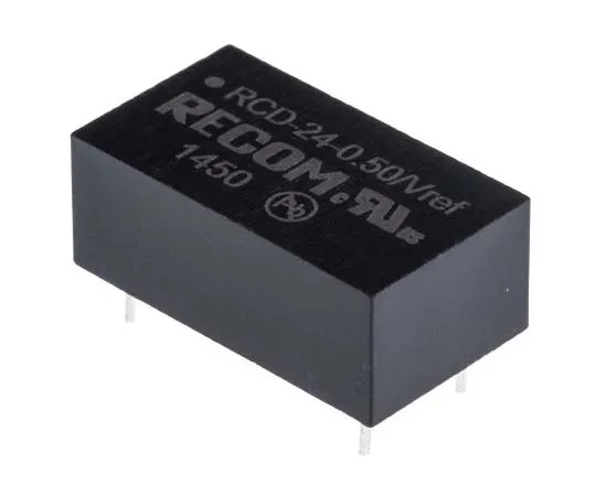 63-7779-63　Recom RCD-24-0.50/Vref LED Driver IC, 4.5 → 36 V dc 0 → 500mA 6-Pin PCB　RCD-24-0.50/Vref