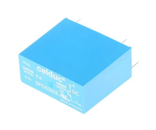 63-7966-58　Celduc 5 A SPST Solid State Relay, DC, PCB Mount, MOSFET, 30 V dc Maximum Load　SPD03505