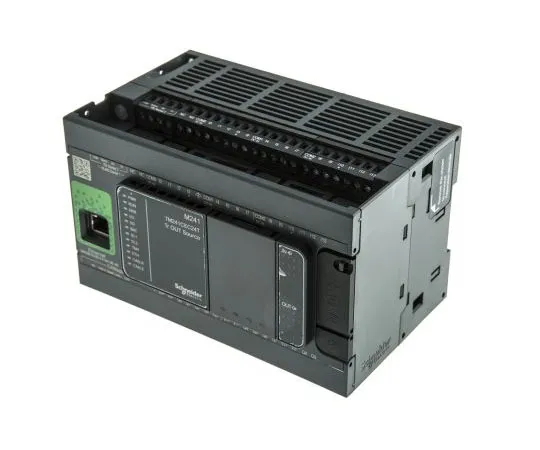 63-8008-04　Schneider Electric Modicon M241 PLC CPU Mini USB Interface, 128000 Steps Program Capacity, 14 Inputs, 10 Outputs, 24 V　TM241CEC24T