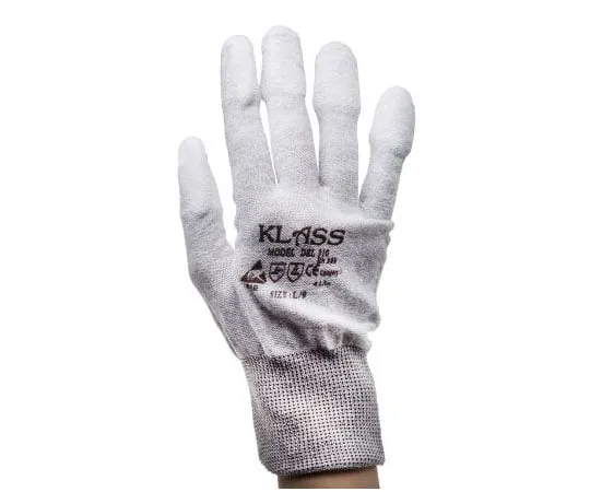 63-8048-27　RS PRO Nylon Polyurethane-Coated Special Purpose Gloves, size 9, Grey　869-1676
