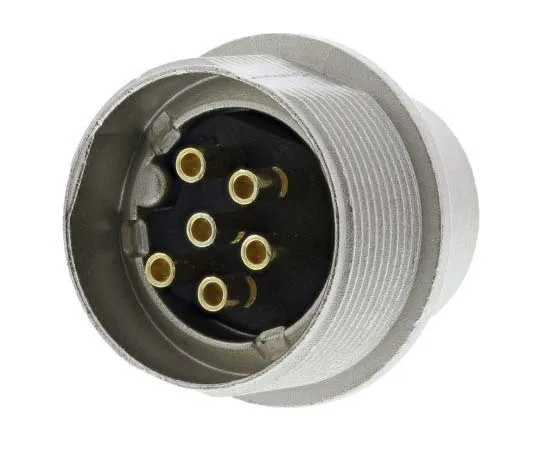 63-7784-51　Lumberg SFV Series, 6 Pole Din Plug Plug, DIN EN 60529, 5A, 250 V ac IP40　SFV 60
