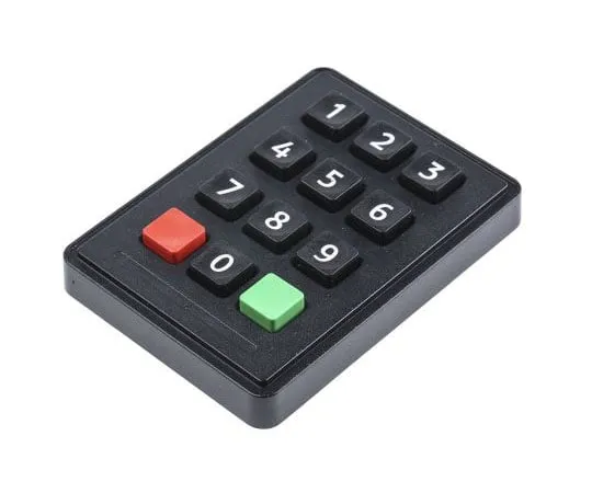 63-7991-30　Storm IP65 12 Key Polymer Keypad　7202-12T0202
