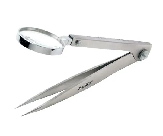 3-9922-01　［Discontinued］Tweezers With Loupe　1PK-TZ015