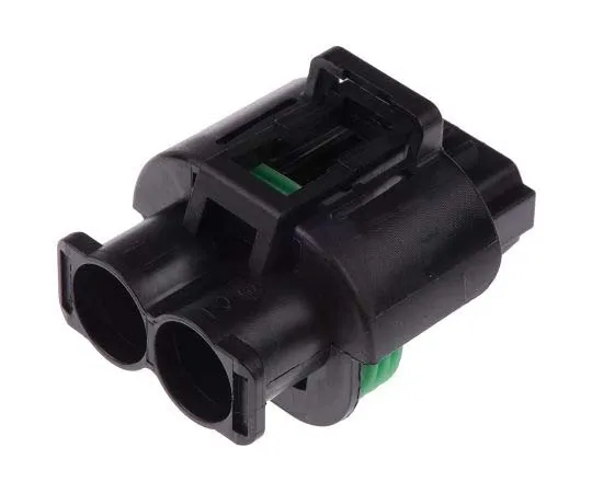 63-7757-47　TE Connectivity NG1 Series, 1 Row 2 Way Cable Mount Socket Housing　1544317-1