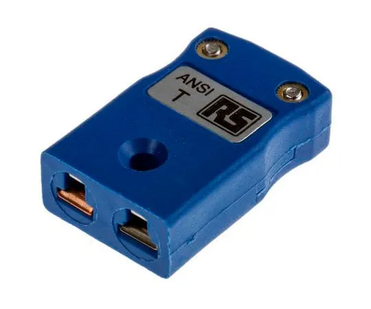 63-7954-59　RS PRO ANSI Miniature In-Line Socket Connector for *** with Type T Thermocouple Type T, Miniature　769-1133