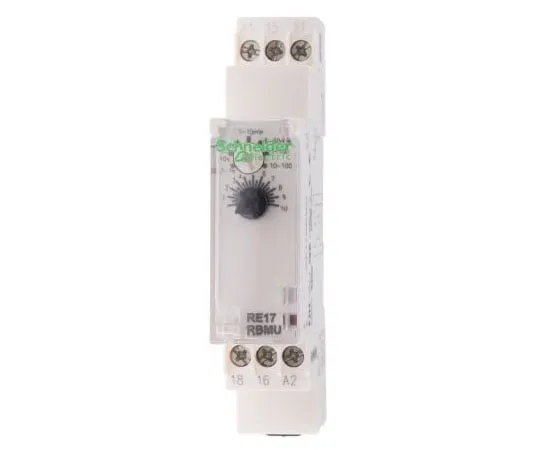 63-7988-49　Schneider Electric One Shot Single Timer Relay, Screw, 0.1 s → 100 h, SPDT, 2 Contacts, SPDT, 24 V dc, 24　RE17RBMU