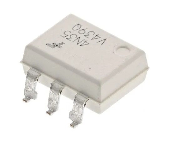 63-8006-35　ON Semiconductor, 4N35SVM DC Input Transistor Output Optocoupler, Surface Mount, 6-Pin DIP　4N35SVM