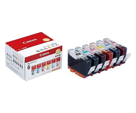 61-0515-21　［Discontinued］Canon Genuine Ink Cartridge BCI-6/6MP 6 Colors Multi-Pack　1777B002