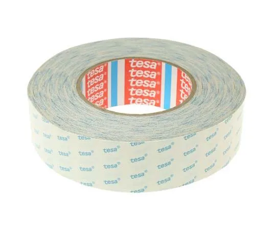 63-7817-76　Tesa 4943 Translucent Double Sided Cloth Tape, 38mm x 50m, 0.1mm Thick　4943 50mx38mm