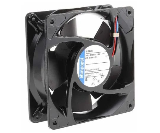 63-8017-08　ebm-papst 4100N Series Axial Fan, 119 x 119 x 38mm, 180m³/h, 4.9W, 24 V dc　4184NX