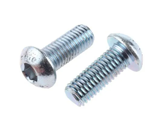 63-8028-45　RS PRO M12 x 30mm Hex Socket Button Screw Bright Zinc Plated Steel　822-9246
