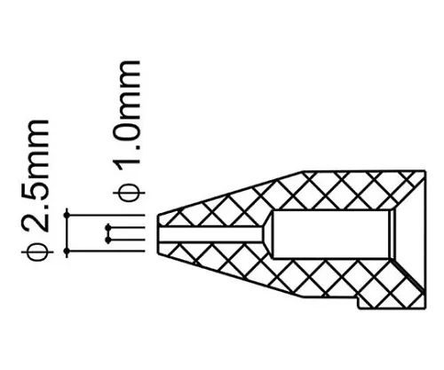 61-4931-99　［Discontinued］Nozzle 1.0 mm　N50-04
