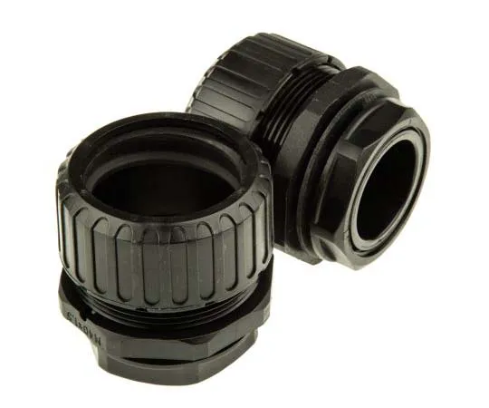 63-7770-12　Adaptaflex Straight Cable Conduit Fitting, Nylon 66 Black Black 40mm nominal size IP65 M40　7TCA296060R0144  XF40/M40/D