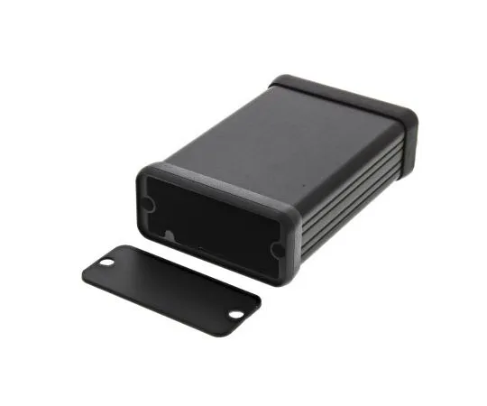 63-7961-58　Hammond 1455, Aluminium Enclosure, 80 x 54 x 23mm　1455C801BK