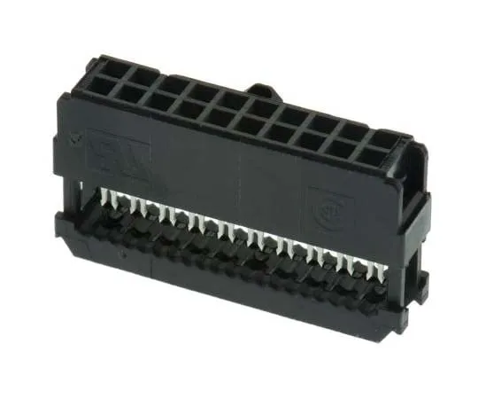 63-7756-70　TE Connectivity 20-Way IDC Connector Socket for Cable Mount, 2-Row　1658622-4