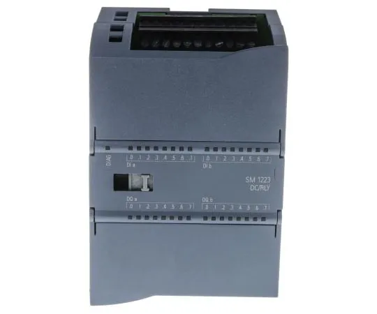 63-7981-41　Siemens SM 1223 PLC I/O Module 16 Inputs, 16 Outputs 2 A 24 V dc, 100 x 70 x 75 mm　6ES7223-1PL32-0XB0
