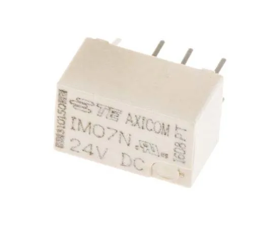 63-7750-61　TE ConnectivityIM DPDT Non-Latching Relay PCB Mount, 24V dc Coil, 2A　1-1462038-7
