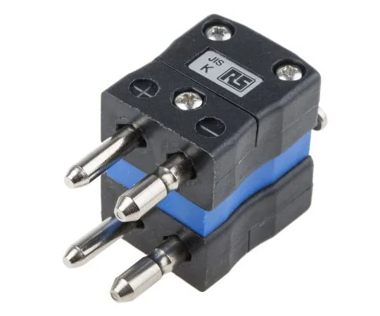 63-7959-82　RS PRO JIS Duplex Thermocouple Plug Connector for *** with Type K Thermocouple Type K, Standard　771-9076
