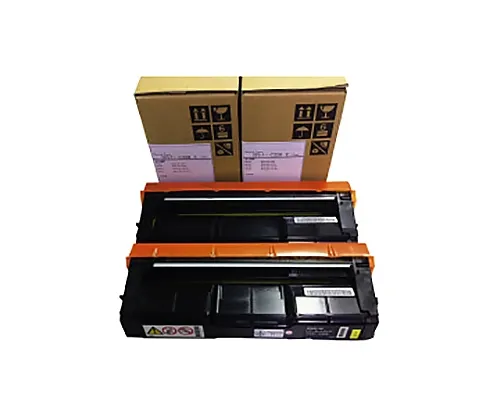 61-0542-42　［Discontinued］Ricoh Correspondence Recycled Toner C220 (Yellow) x 2 Pieces　C220YEL-2P-Y