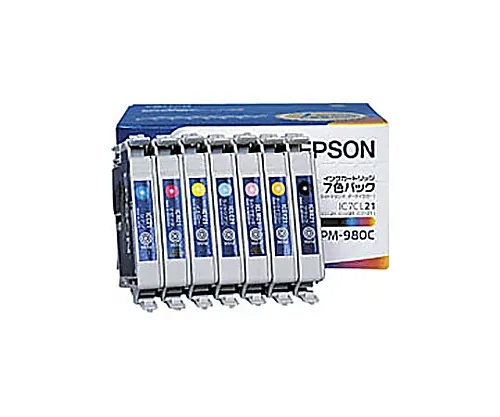 61-0511-84　［Discontinued］Epson Genuine Ink Cartridge Color (7 Colors Pack)　IC7CL21