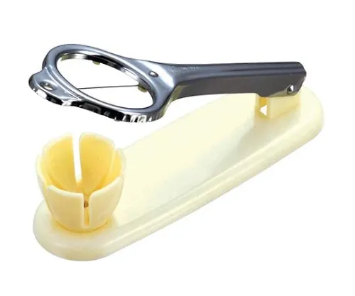 61-6660-97　［Discontinued］Vertical Egg Cutters (Divided into 2 Pieces, 1 Wire)　256500