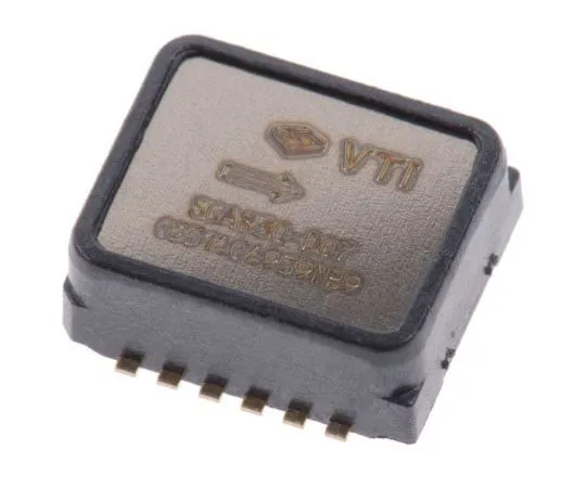 63-7999-72　SCA830-D07-004 Murata, Inclinometer Sensor SPI 3 → 3.6 V, 12-Pin SMD　SCA830-D07-004