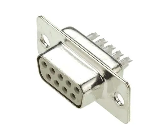 63-7752-04　TE Connectivity Panel Mount, 9 Pin D-sub Connector Socket, Shell Size E　3-1393483-8
