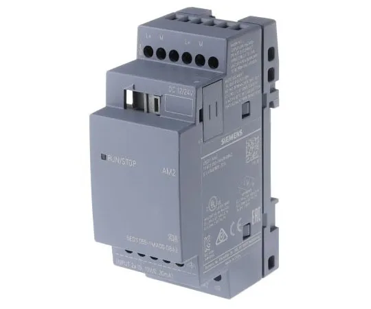 63-8030-99　Siemens LOGO! 8 Expansion Module, 12 → 24 V dc, 2 x Input Without Display　6ED1055-1MA00-0BA2