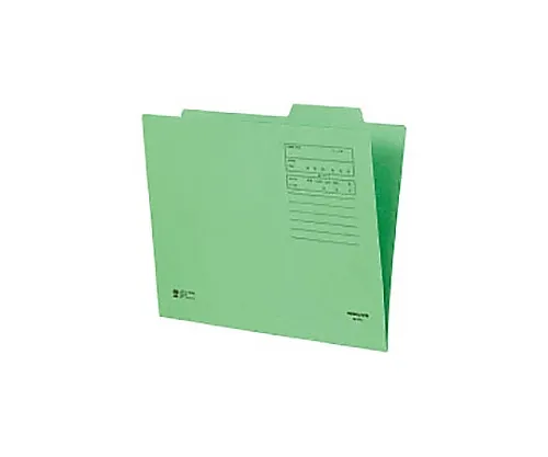 61-0569-89　［Discontinued］Individual Folder (Color) A4 Green　A4-IFG