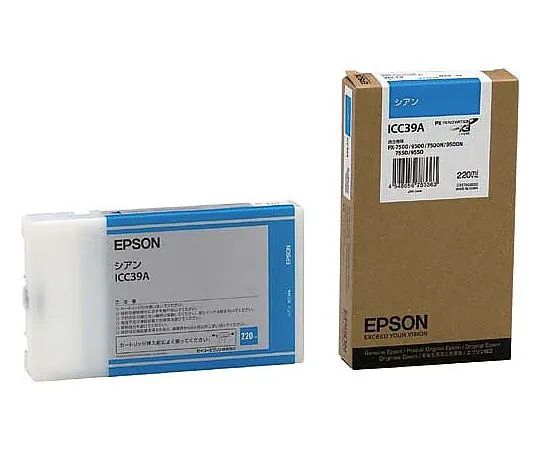 61-0513-98　［Discontinued］Epson Genuine Ink Cartridge (Cyan)　ICC39A